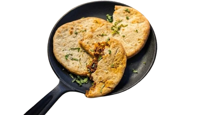 Meat Keema Naan