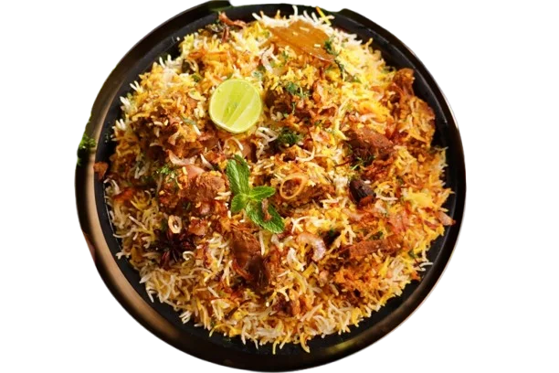 Hyderabadi Dum Meat Biryani