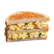 Boiled Egg Sandwich Double Toast