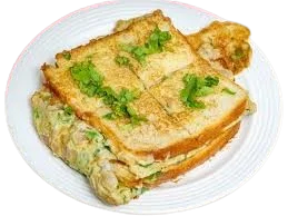 Omelet Sandwich Double Toast