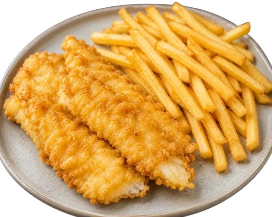 Tempura Fish Fillet with Fries