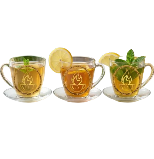 Green, Lemon, Lemon Mint Tea
